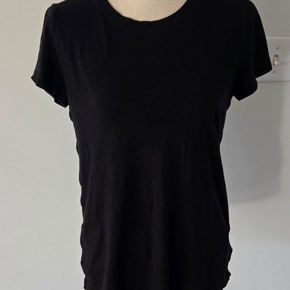 Athleta black tee shirt medium